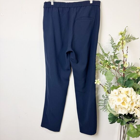 H&M Navy Slim Tapered Ankle Pants | Size 12 - Picture 4 of 9